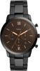 Watch NEUTRA CHRONO FS5525 Genuine Imported Product Black [Fossil] Men's