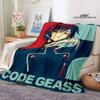 Code Geass Anime Printing Blanket Children's Warmth, Comfortable Blanket, Home Travel Blanket Fashion Birthday Gift