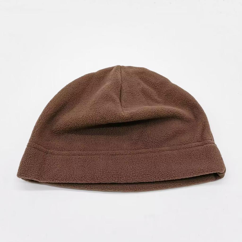 Осенне-зимняя флисовая шапка, теплая мужская и женская шапка