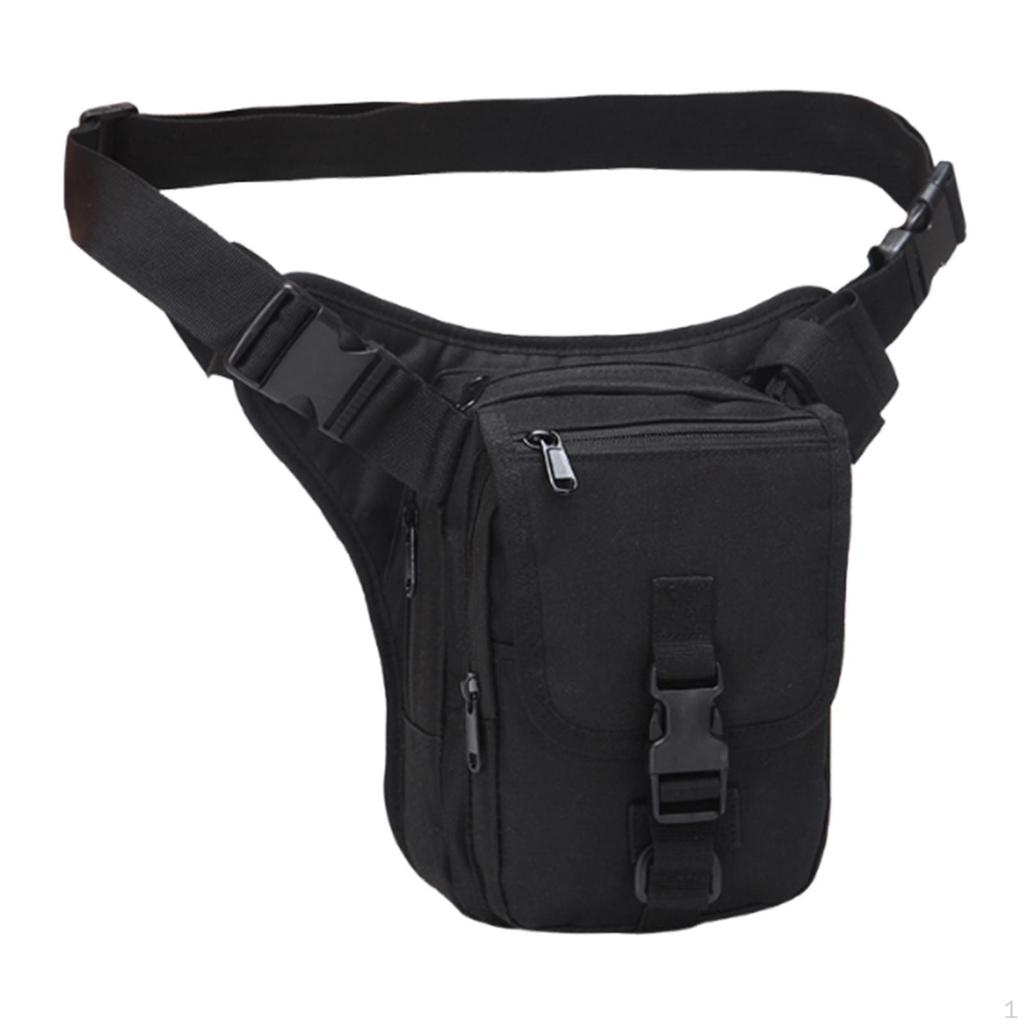 Bag Leg Pouch Oxford Cloth Crossbody Backpack Waist Pack Thigh for Cycling Riding Fishing Travel