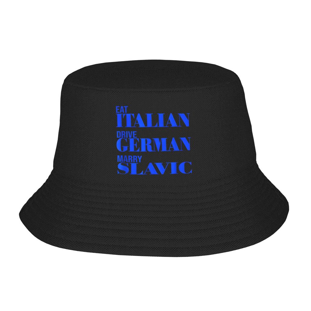 Unisex Women Eat Italian Drive GerUnisex Marry Slavic Hat Cool Baseball Cap Dad Hat Golf Headewear Adjustable