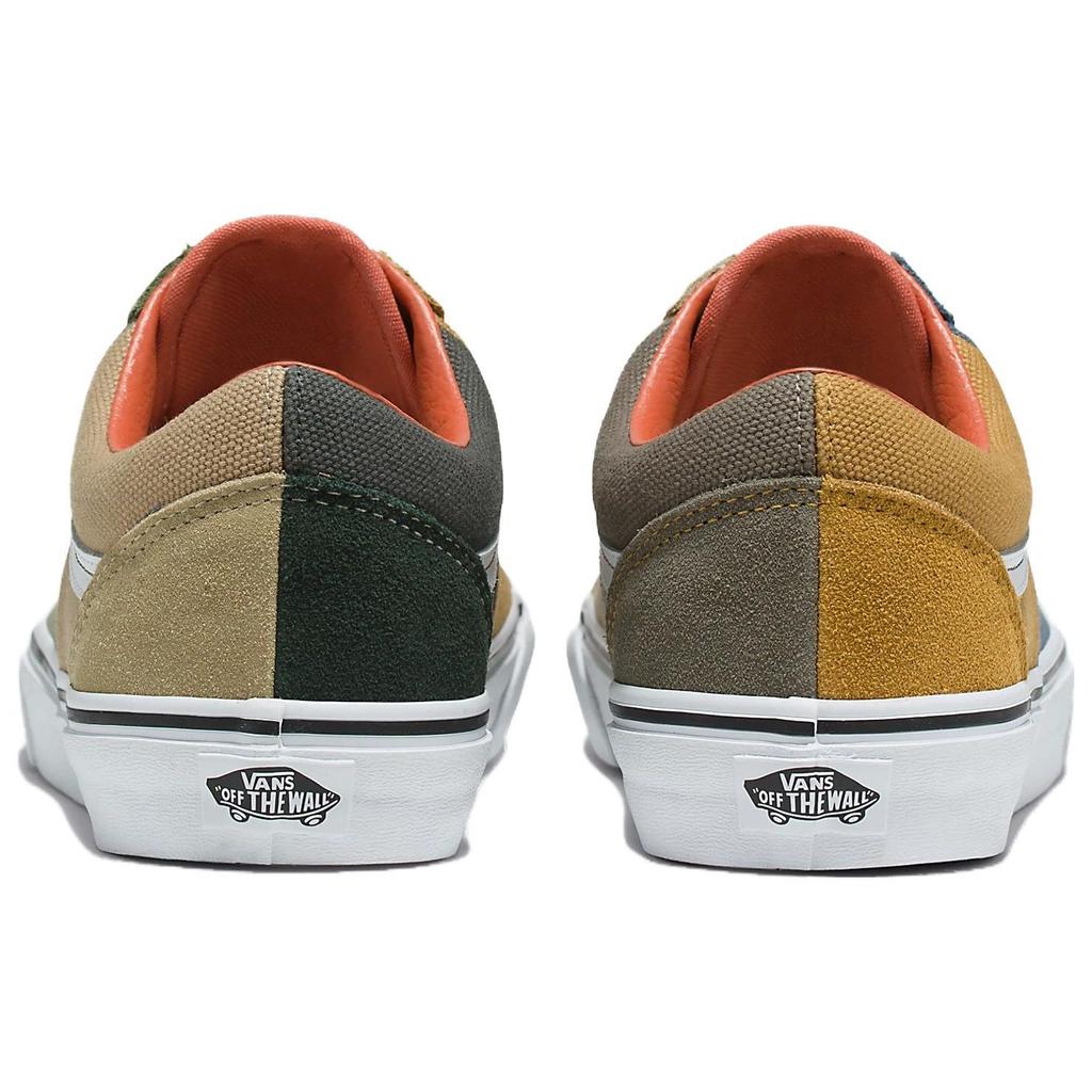 Vans Old Skool Series Comfortable Breathable Low-Top Skate Shoes Unisex Sneakers Green VN0009QH448