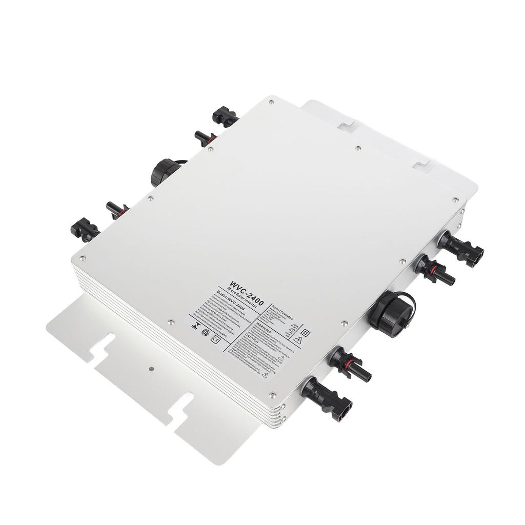 WVC2400 WiFi микро инвертор 120/230 В MPPT солнечная фотоэлектрическая энергосистема IP65 водонепроницаемая