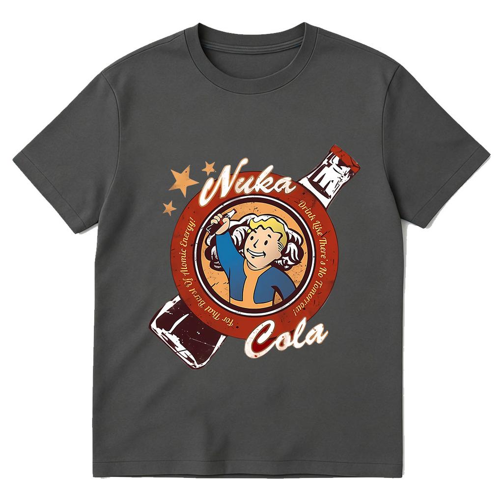 Funny Nuka Cola Graphic Tshirt Unisex Women Clothing Fashion Vintage Tshirts Cotton Casual ONeck Oversized Short Sleeve T Shirts