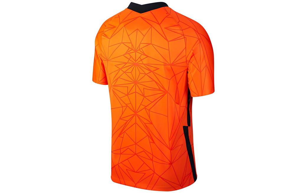 Nike Мужская домашняя футболка Нидерландов 2020 Оранжевая CD0712-819