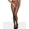 Tights - OBSESSIVE - S233 - Black - Sexy Knit - Seductive Cutouts