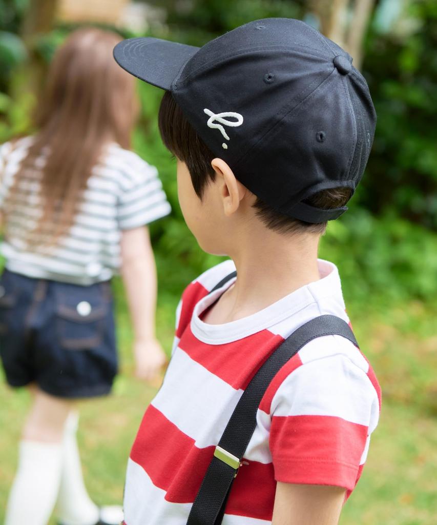 [Agnès b.] Детский b. Кепка K032 E CASQUETTE Free Black