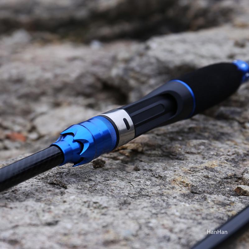 Удочки 1,8 м 2,1 м, спиннинговая удочка, портативные дорожные удочки для пресной воды, соленой воды