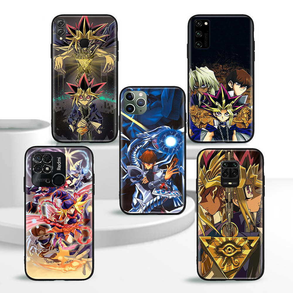 Мягкий чехол W-22 Duel Monsters для Xiaomi Redmi 10A 10C 12C 13C 9A 9C 9T A3 A3X Note 8 9 10 11 12 13 Poco F5 F6 M6 X3 X6 C50 C51 C55 C65 Pro Plus 4G 5G