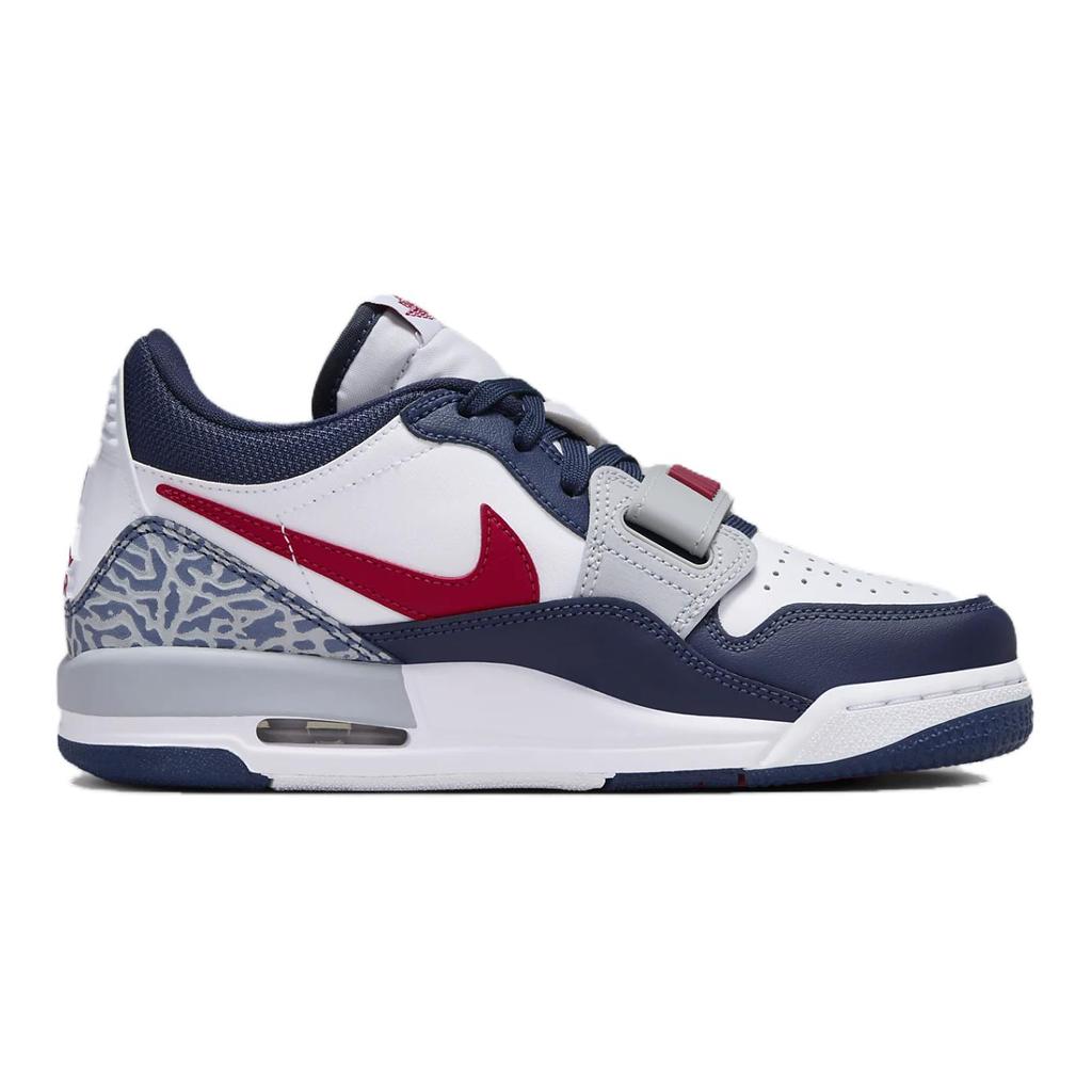 Air Jordan Legacy 312 Low GS Midnight Navy Varsity Red Kids Sneakers White Wolf-Grey CD9054-164