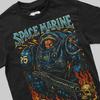 Spacemarines Print T-Shirt - Starcraft Blizzard - Retro Gaming Gamer