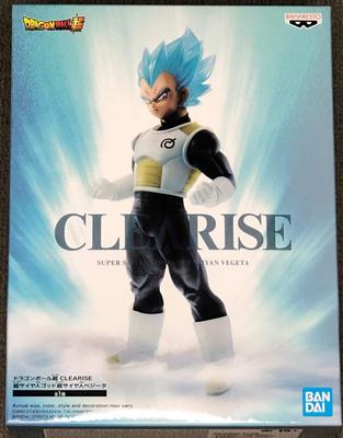 BANPRESTO Dragon Ball Super CLEARISE Супер Сайян Бог Супер Сайян Вегета Фигурка
