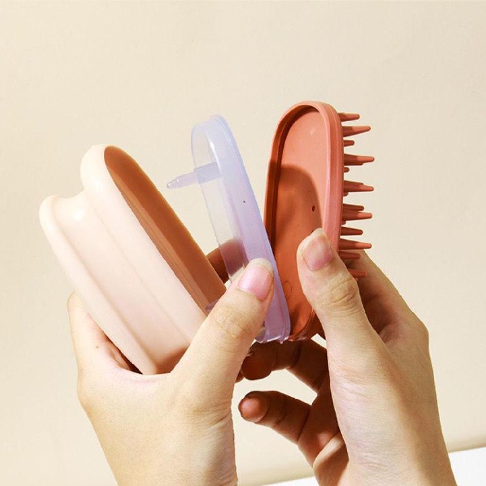 Расческа-головка Силиконовая щетка для мытья волос Легко моется Щетка для шампуня Новая массажная щетка