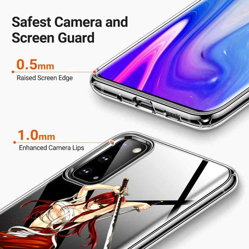 Аниме Манга Fairy Tail для Samsung Galaxy A01 A11 A12 A22 A21S A31 A41 A42 A51 A71 A32 A52 A72 A02S силиконовый чехол для телефона
