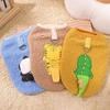 Soft Dog Jacket Plush Pet Clothes Funny Cat Sweater  for Puppy Cats