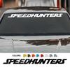 Автомобильная креативная наклейка на лобовое стекло Speedhunters Декор бокового кузова автоокна Виниловая декоративная наклейка Аксессуары для тюнинга мотоциклов