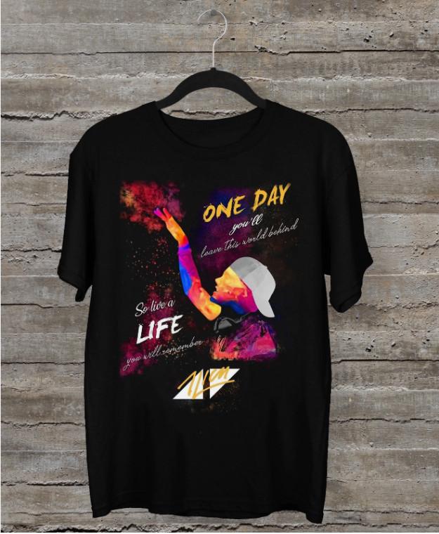 New You Will Remember Avicii Cotton Black S-3XL Unisex T-Shirt