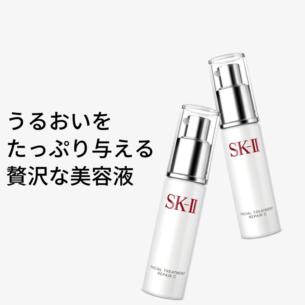 Официальный магазин SK-II | Сыворотка | Facial Treatment Repair C 30 мл | Уход за порами, Увлажнение, Сухость, Антивозрастной уход | Содержит гиалуронат натрия и Pitera™