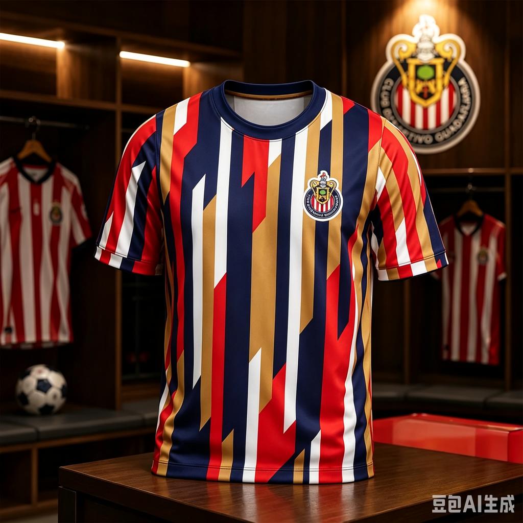 Chivas Home Soccer Jersey #7 Luis Romo Football Shirt Short Sleeve Sports Uniform Fans Training Match Tee Family Matching