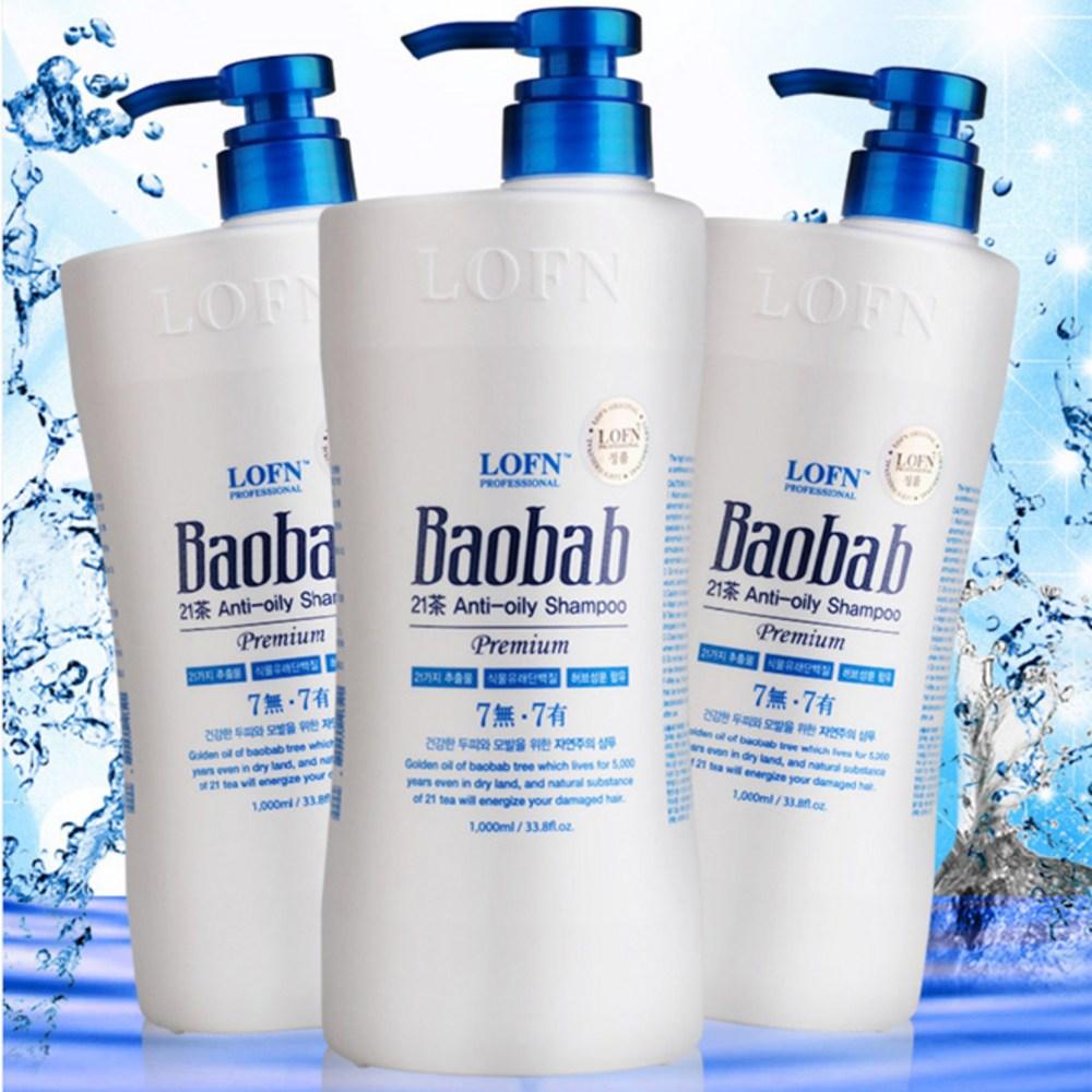 Lopen Baobab 21st Anti-Oilly Premium Shampoo для жирной кожи, 1 кг, 1 шт.