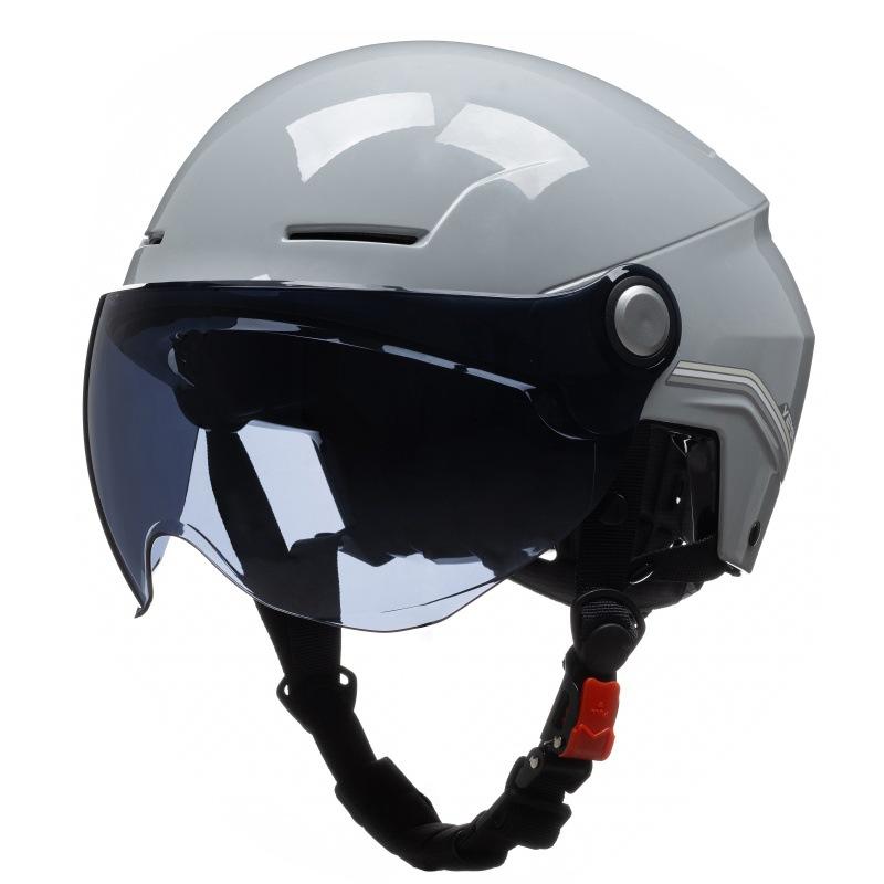 Helmet Electric Car Women's Summer Half Helmet 3C Certified Battery Motorcycle Men's Four Seasons Helmet