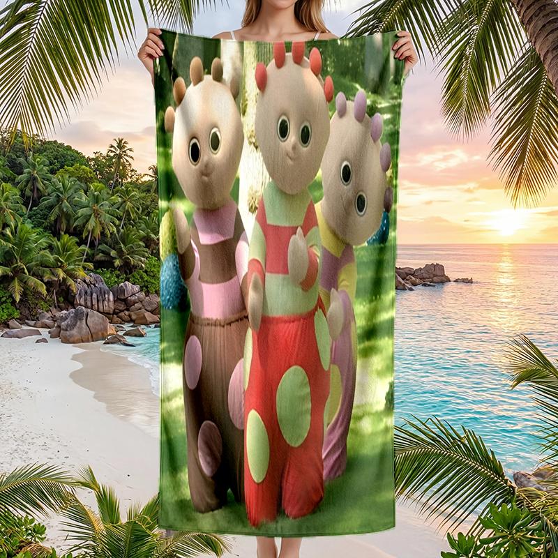 Night Garden Fashion Beach Towel: Ideal for Summer Adventures Soft, absorbent and quick drying suitable for swimming and bathing