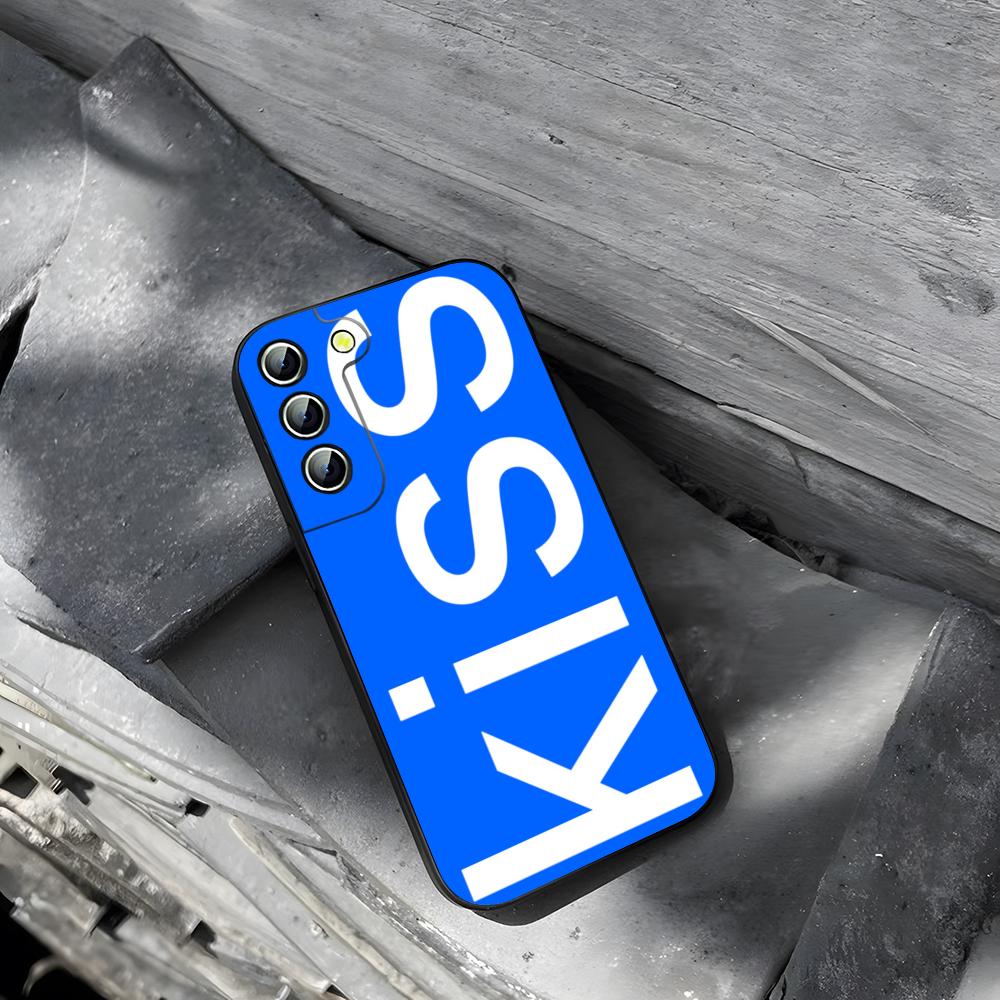 Чехол для телефона для Samsung Galaxy S24 S25 S26 S22 S23 S25 S21 Ultra Fe Plus A16 A55 A54 A24 A52 Чехол Персонализированные Английские Буквы K