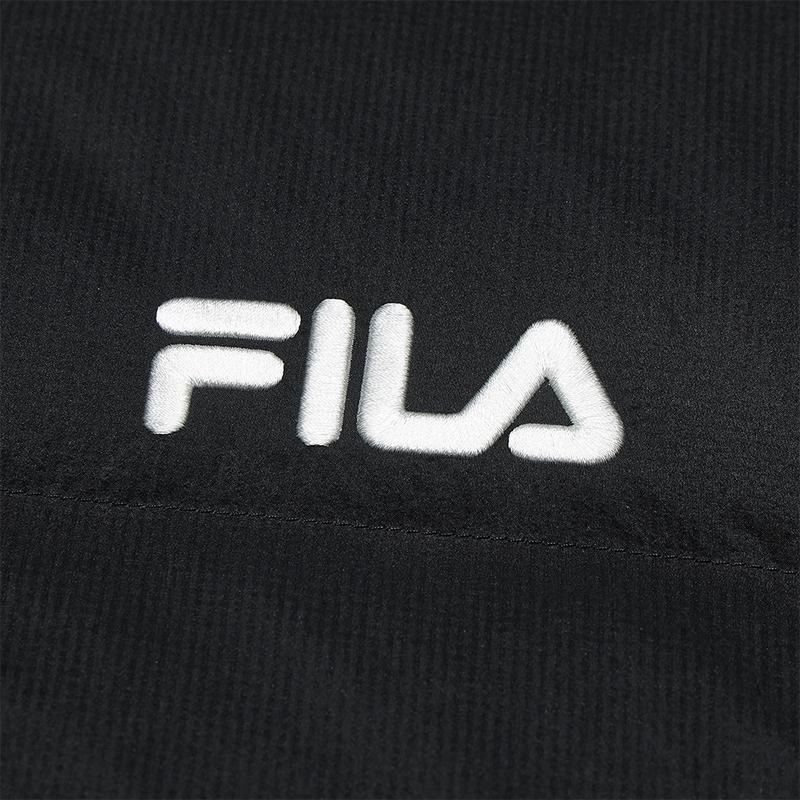 Fila Оригинальная Модная Простая Ретро Удобная Теплая Свободная Двусторонняя Пуховая Куртка Унисекс Верхняя Одежда F51U549902F-BK