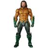 MEDICOM TOY MAFEX Aquaman No.267 Action Figure Aquaman and the Lost Kingdom Gold & Green Suit 160mm Non-Scale Painted