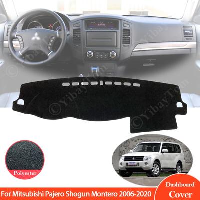 Для Mitsubishi Pajero Shogun Montero 2006 ~ V80 V87 V93 V97 противоскользящий коврик для приборной панели, ковер, солнцезащитный козырек, аксессуары для приборной панели