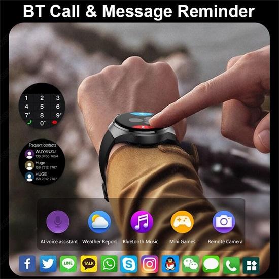 SCOSDING 2023 Новые NFC Смарт-часы Мужские спортивные часы с голосовым вызовом GT4 Pro Компас GPS-трекер Водонепроницаемые умные часы для Huawei Xiaomi iOS
