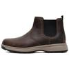 Atwells Ave Comfortable Versatile Short Chelsea Boots Men Boots Dark-Brown A41G7W01
