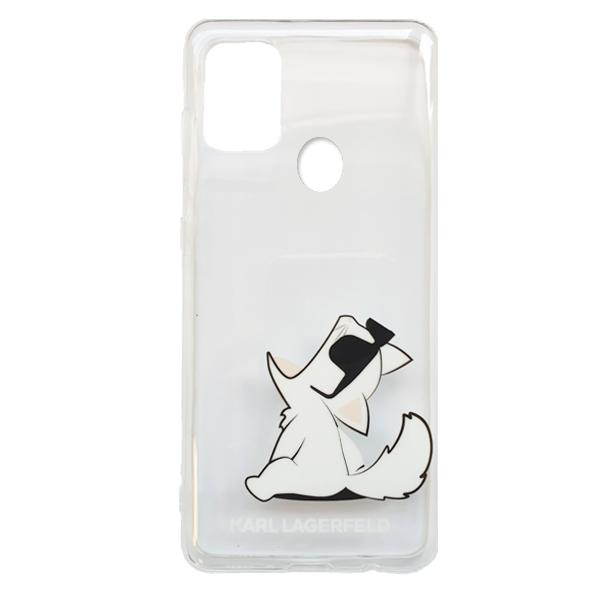 Etui do Samsung Galaxy M21 Karl Lagerfeld Choupette Fun Przezroczyste