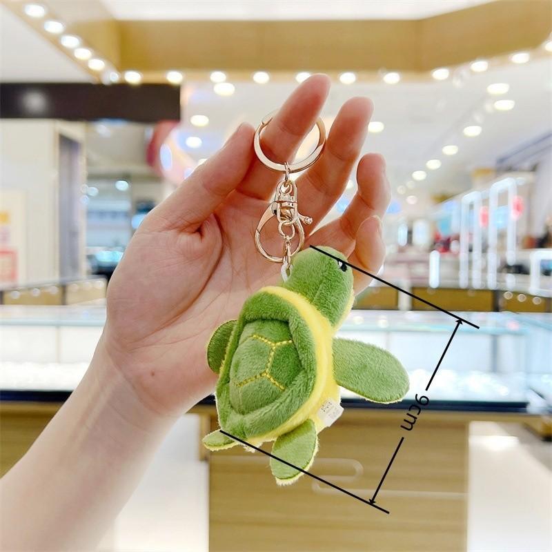 Cute Turtle Pendant Game Small Gift Children's Doll Keychain Accessories Small Doll