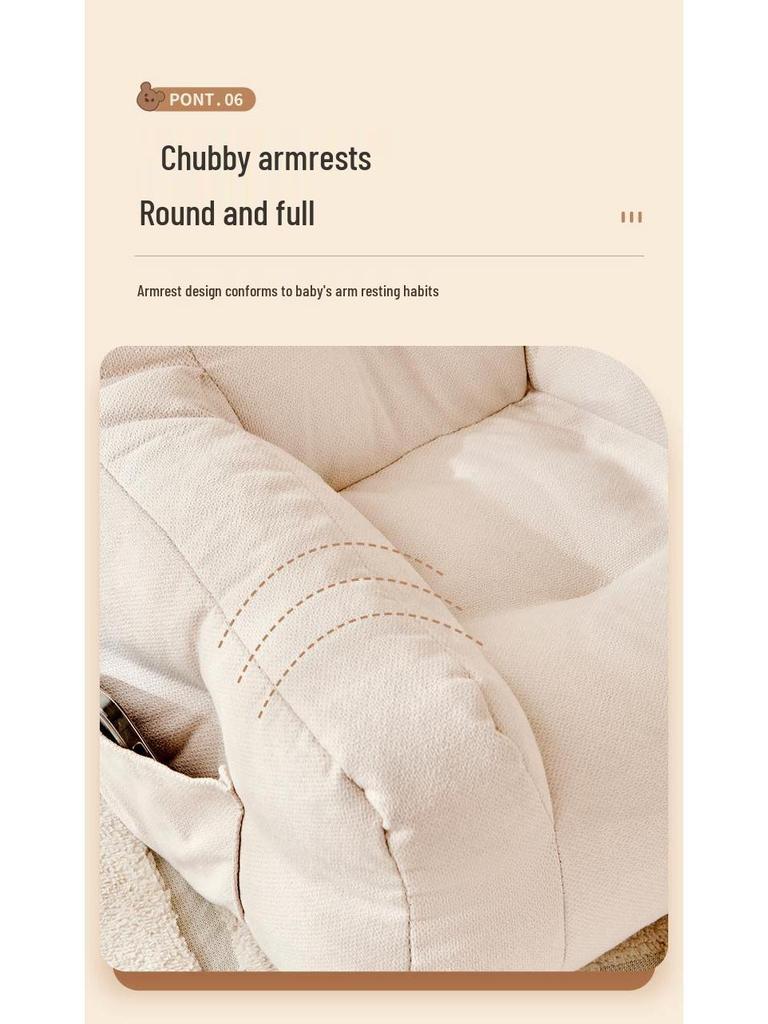 Cartoon Bear Children's Sofa Chair - Cute Reading Seat for Baby or Girl