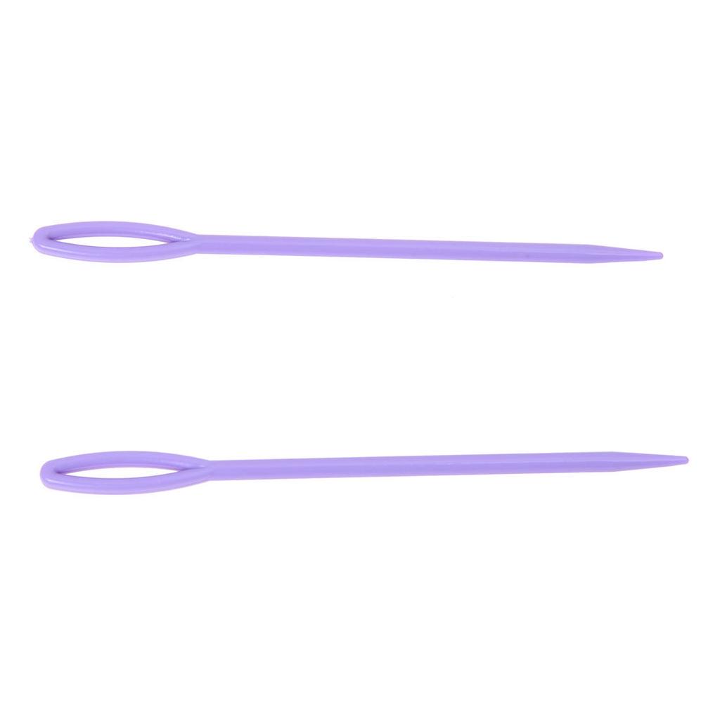 6 * 2 размера пластиковая игла для плетения