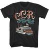 Shortsleeved Creedence Clearwater Revival Cyclist Oversized Tshirt Couple Style SpringSummer Casual Streetwear Tshirt