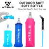 WRELS Water Bottle TPU BPA-Free Folding Soft Flask Outdoors Sport Water Bottle Running Camping Cycling Collapsible Water Bottle