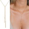 2023 New Korean Simple Sexy Necklace Long Pendant Necklace Fashion Hollow Out Party Charm Necklace Dinner Versatile Sweater Chain