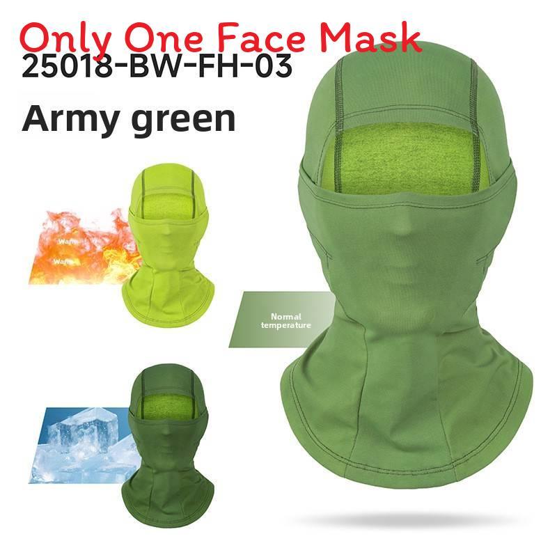 Outdoor Windproof Thermal Colorchange Face Cover For Cycling And Winter Activities