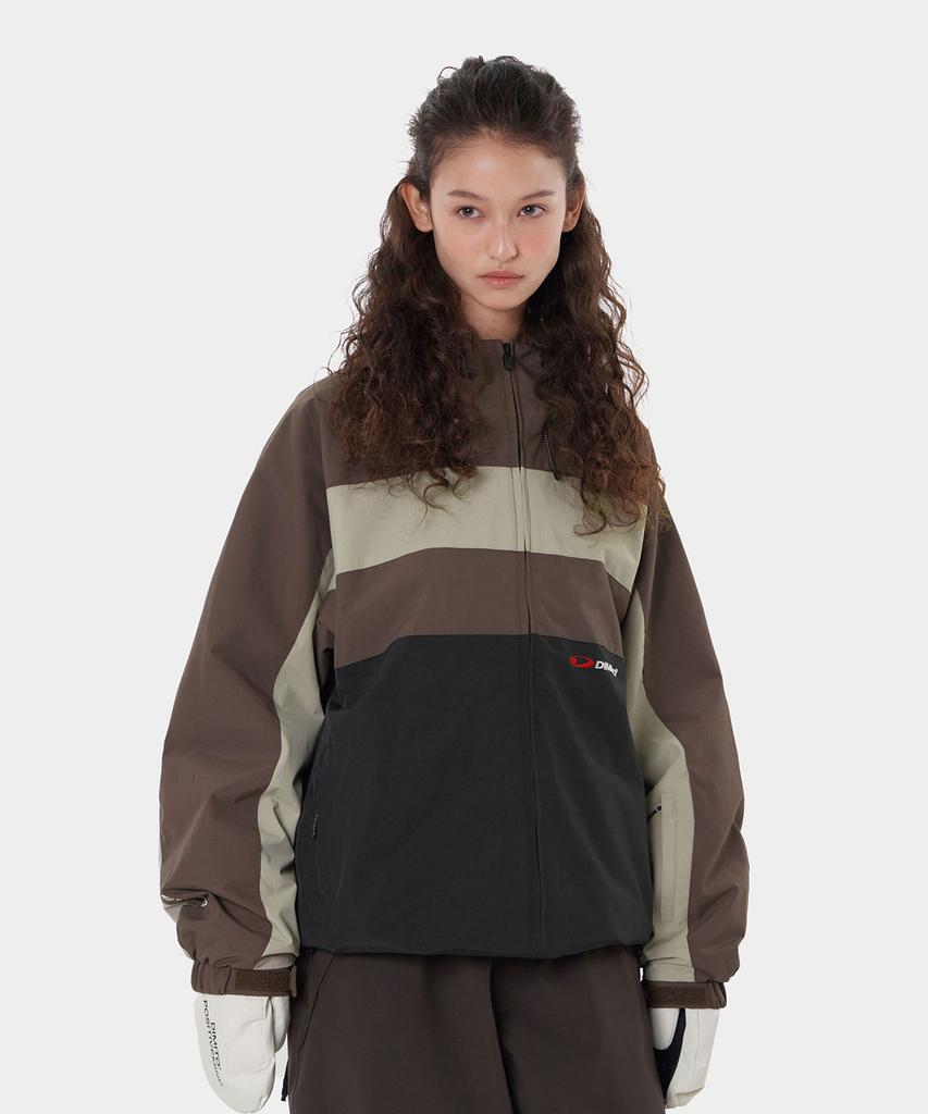 DIMITO Line Block Jacket Black