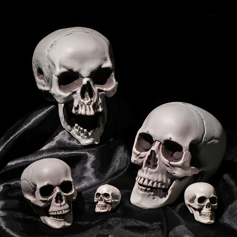 1PC All Size Party Decoration Home Decor Hanging Decor Human Skeleton Halloween Props Skull Head