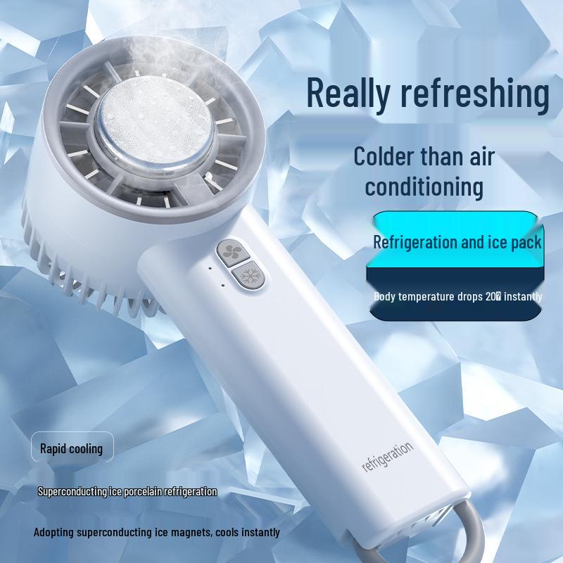 Portable Turbo Handheld Mini Fan with Long Battery Life