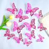 12pcs 3D Butterfly Wall Decor 3 Sizes, Butterfly Decorations for Butterfly Birthday Party Cake Room Decorations
