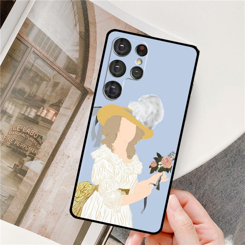 Чехол для телефона Мария-Антуанетта для Samsung Galaxy S24 Ultra S9 S10 S20 S21 S22 S23 Plus S24 FE S25 Ultra