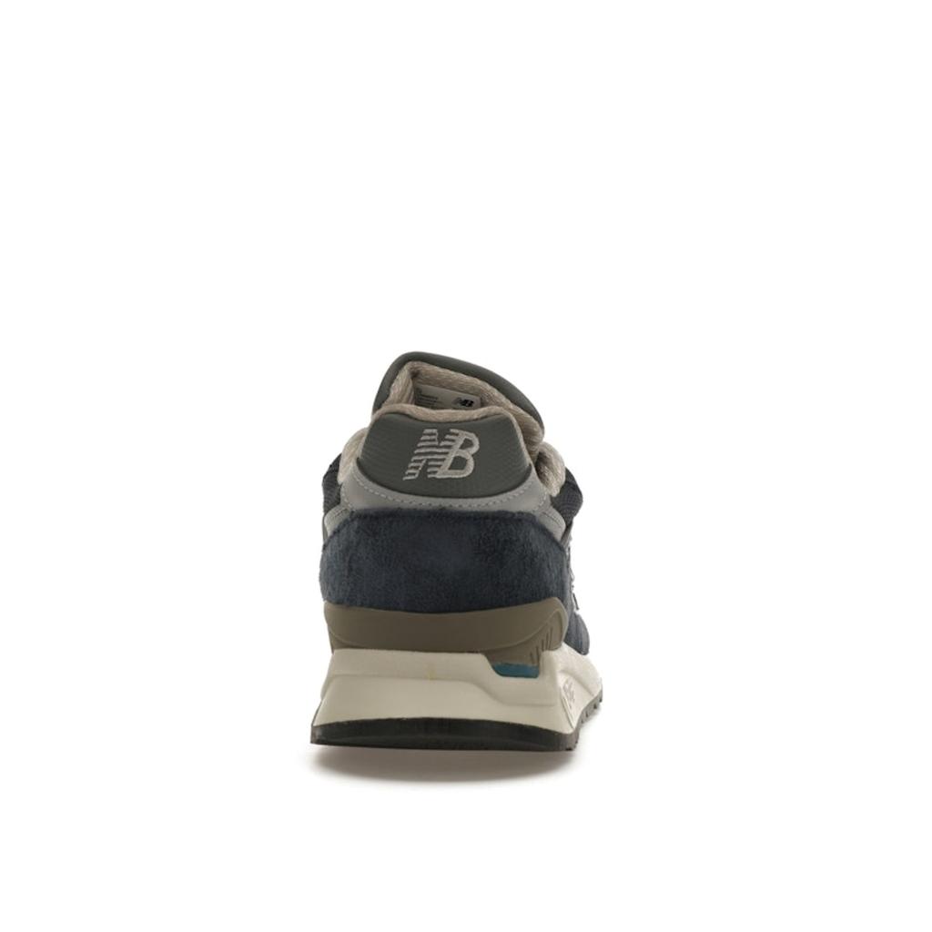 New Balance 998 Made in USA Navy Grey 2023 Мужские кроссовки Синие кремовые U998NV