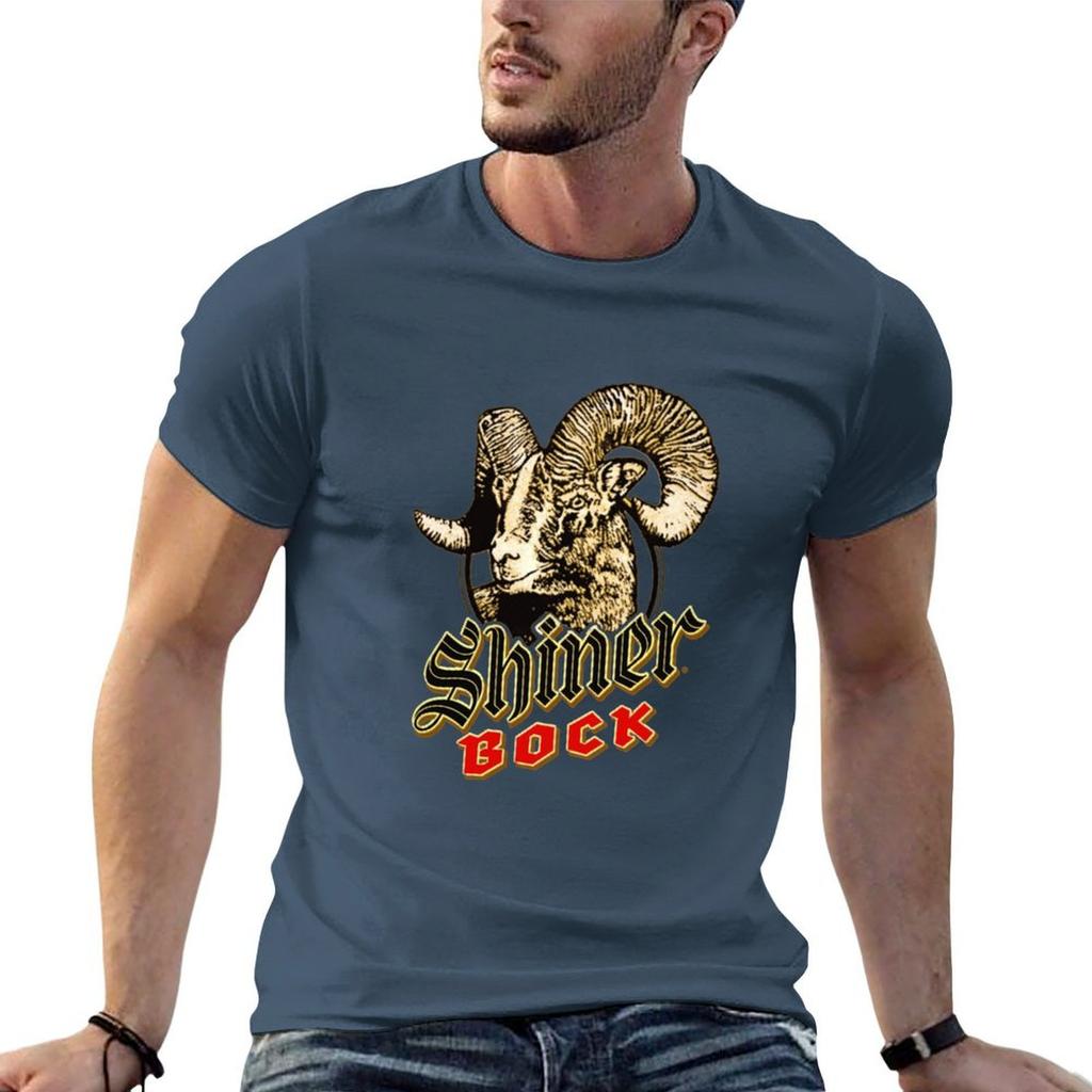 Vintage Shiner Bock Beer Logo Tshirt Cotton T Shirt Pack Graphic T Shirts For Unisex Unisex T Shirt Cotton Tshirt
