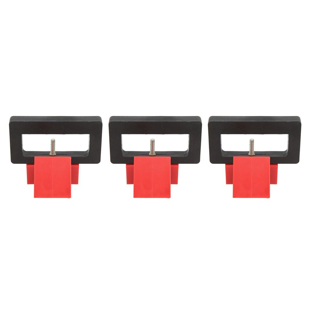 3PCS Clamp On Circuit Breaker Lockout Device Power Switch Lock Engineering Plastic for Less 70mm