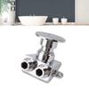Foot Pedal Valve Copper Touchless Foot Pedal Water Valve Set   Water Tap Bathroom  Faucet