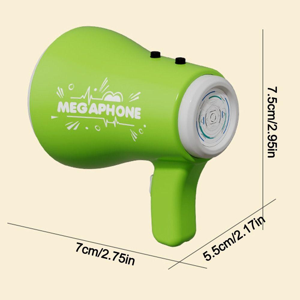 Ручной детский динамик записываемый мегафон чейнджер игрушка мини динамик громкоговоритель детский подарок